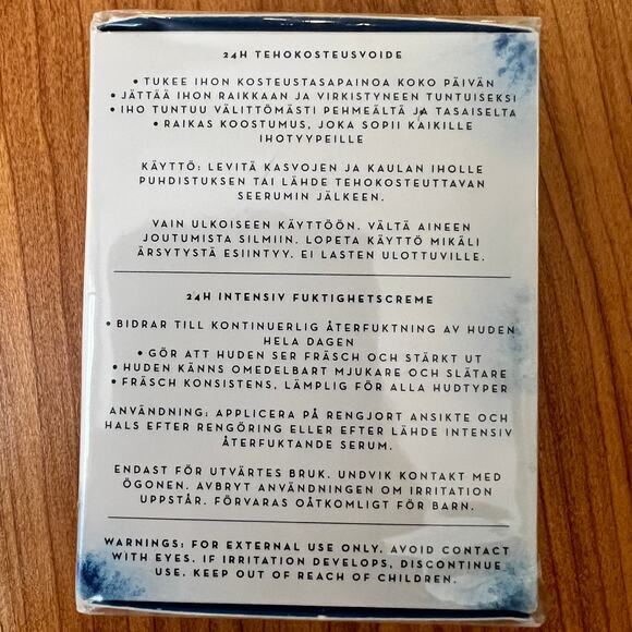 Lumene Finland Nordic Hydra Intense Hydration 24 Hour Moisturizer NEW 1.7oz - Picture 2 of 6
